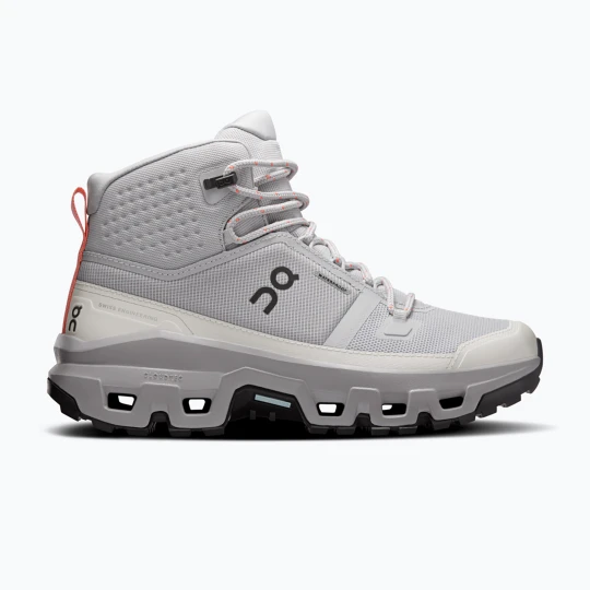 Zdjęcie produktu Buty turystyczne damskie On Cloudrock Mid Waterproof glacier / alloy Szary