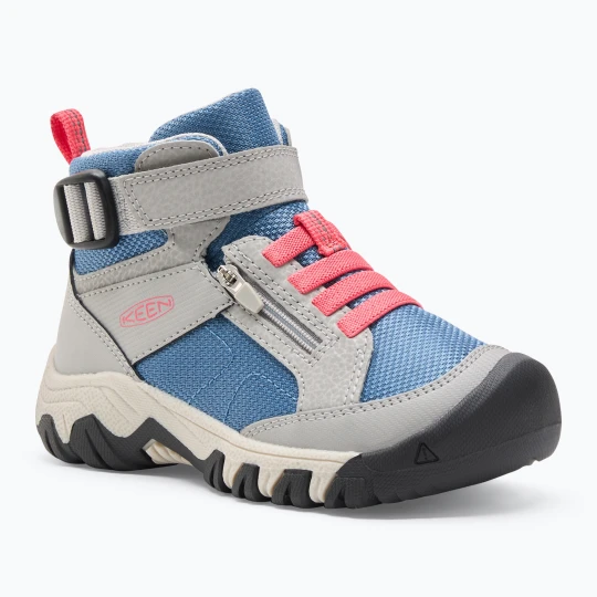 Zdjęcie produktu Buty turystyczne dziecięce KEEN Targhee Boundless alloy / rouge red Szary