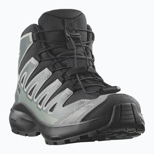 Zdjęcie produktu Buty turystyczne dziecięce Salomon XA PRO MID Waterproof black / sedona sage Szary