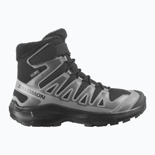 Zdjęcie produktu Buty turystyczne dziecięce Salomon XA Pro Winter Waterproof black / castlerock