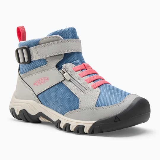 Zdjęcie produktu Buty turystyczne juniorskie KEEN Targhee Boundless alloy/rouge red Szary