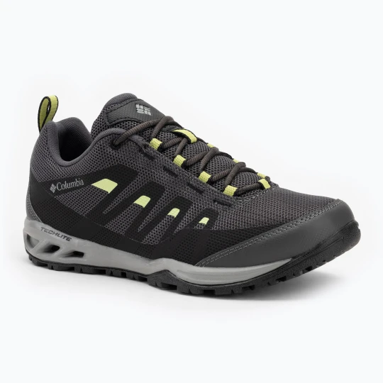 Zdjęcie produktu Buty turystyczne męskie Columbia Vapor Vent dark grey / napa green Czarny