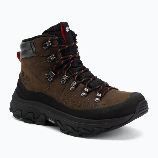Zdjęcie produktu Buty turystyczne męskie Jack Wolfskin Apex Hike Pro Leather Texapore Mid fawn Brązowy