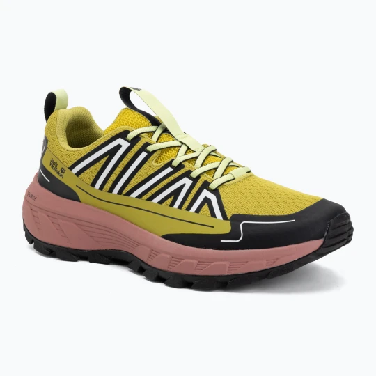 Zdjęcie produktu Buty turystyczne męskie Jack Wolfskin Wild Hike Low chartreuse Żółty