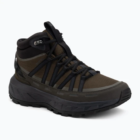 Zdjęcie produktu Buty turystyczne męskie Jack Wolfskin Wild Hike Texapore Mid obsidian moss Zielony