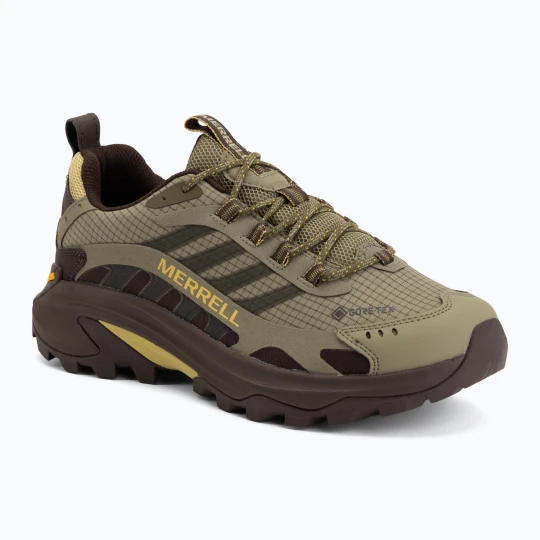 Zdjęcie produktu Buty turystyczne męskie Merrell Moab Speed 2 Gore-Tex olivine Zielony