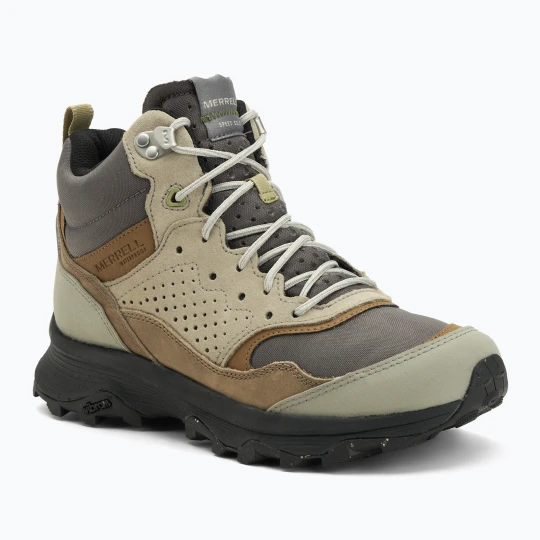 Zdjęcie produktu Buty turystyczne męskie Merrell Speed Solo Mid WP grey