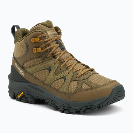 Zdjęcie produktu Buty turystyczne męskie Merrell Thermo Snow Grip Mid Wp drab Brązowy