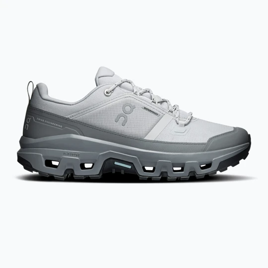 Zdjęcie produktu Buty turystyczne męskie On Cloudrock Low Waterproof glacier / rock Szary