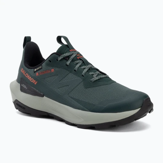 Zdjęcie produktu Buty turystyczne męskie Salomon Elixir Activ GTX scarab / green gable