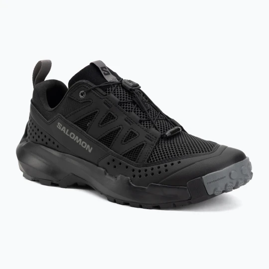 Zdjęcie produktu Buty turystyczne męskie Salomon Techamphibian 5 black / black / castlerock