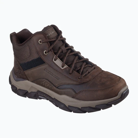 Zdjęcie produktu Buty turystyczne męskie SKECHERS Santoro Hopkins cocoa Brązowy