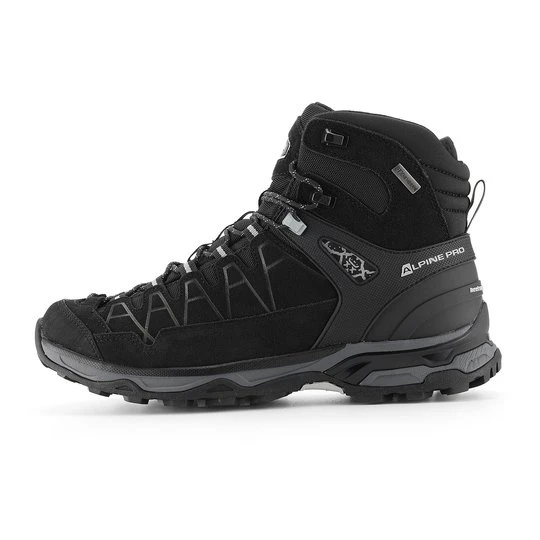 Zdjęcie produktu Buty turystyczne skórzane Vete czarne Alpine Pro