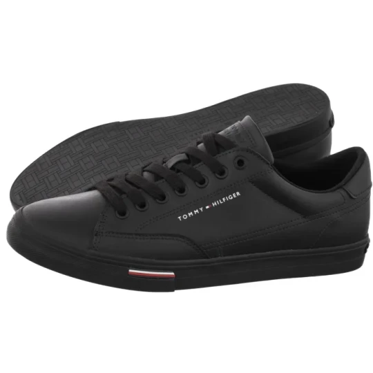 Zdjęcie produktu Buty Vulc Core Rwb Long Lace Lth Black FM0FM05814 BDS (TH1493-b) Tommy Hilfiger
