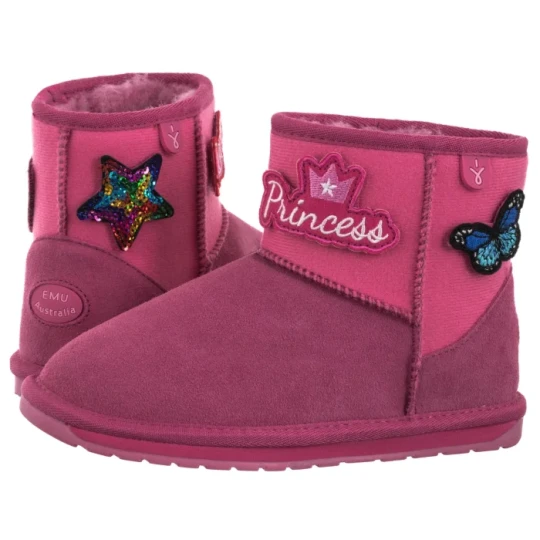 Zdjęcie produktu Buty Wallaby Mini Play WR Deep Pink K12748 (EM476-b) EMU Australia