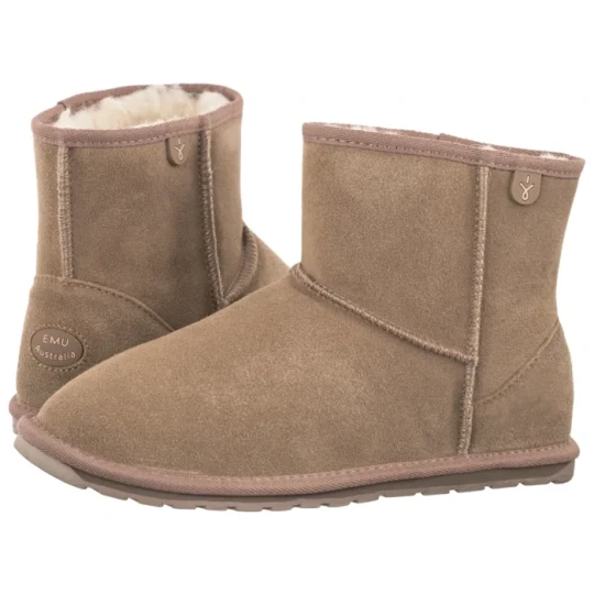 Zdjęcie produktu Buty Wallaby Mini Teens WR Mushroom / Natural T10103 (EM473-g) EMU Australia