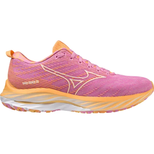 Zdjęcie produktu Buty do biegania Wave Rider 26 Wm's Mizuno Różowy