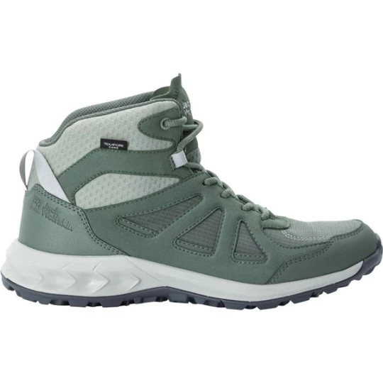 Zdjęcie produktu Buty trekkingowe Woodland 2 Texapore Mid Wm's Jack Wolfskin Zielony