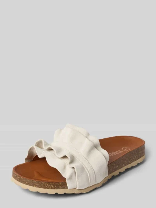 Zdjęcie produktu Buty wsuwane z naturalnej skóry model 'Rocio' Verbenas Złamany biały