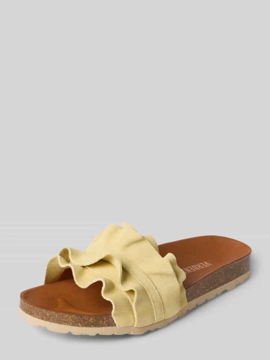 Zdjęcie produktu Buty wsuwane z naturalnej skóry model 'Rocio' Verbenas Żółty