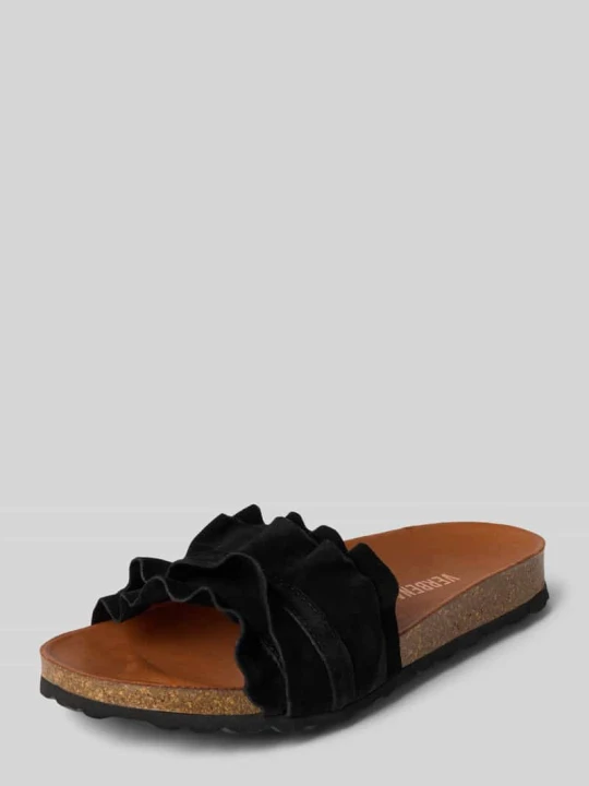 Zdjęcie produktu Buty wsuwane z naturalnej skóry model 'Rocio' Verbenas Czarny