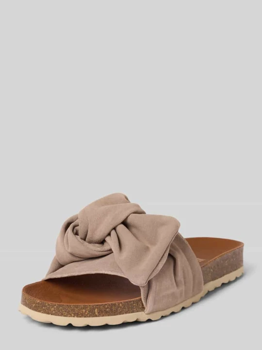 Zdjęcie produktu Buty wsuwane z naturalnej skóry z ozdobna kokarda model 'Roxy' Verbenas