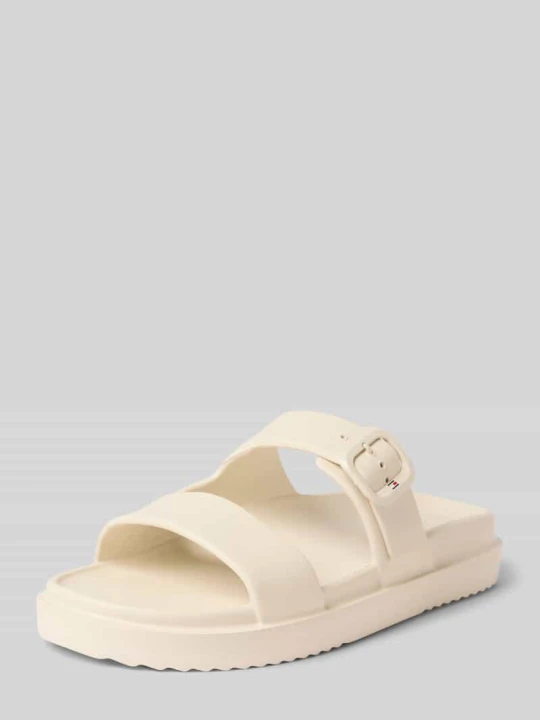 Zdjęcie produktu Buty wsuwane ze sprzączką Tommy Hilfiger Złamany biały