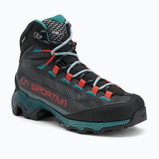 Zdjęcie produktu Buty trekkingowe damskie La Sportiva Aequilibrium Hike GTX SW24 carbon / everglade Szary