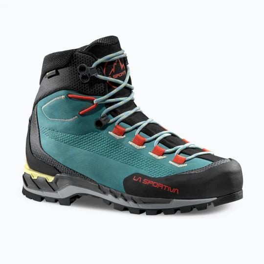 Zdjęcie produktu Buty wysokogórskie damskie La Sportiva Trango Tech Leather GTX juniper / zest Niebieski