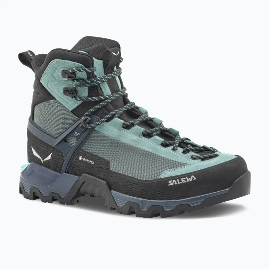 Zdjęcie produktu Buty wysokogórskie damskie MTN Trainer 3 Tech Mid GTX willow / orion blue Salewa