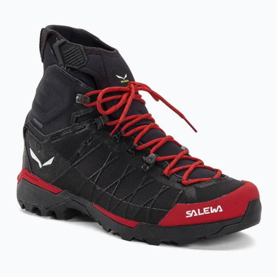 Zdjęcie produktu Buty wysokogórskie męskie Salewa Ortles Light Mid PTX flame / black Czerwony