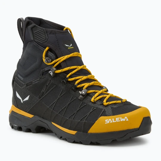 Zdjęcie produktu Buty wysokogórskie męskie Salewa Ortles Light Mid PTX gold / black