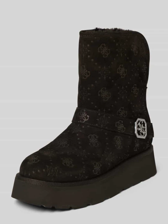 Zdjęcie produktu Buty z detalami z logo model ‘DOLSAY’ Guess Czarny
