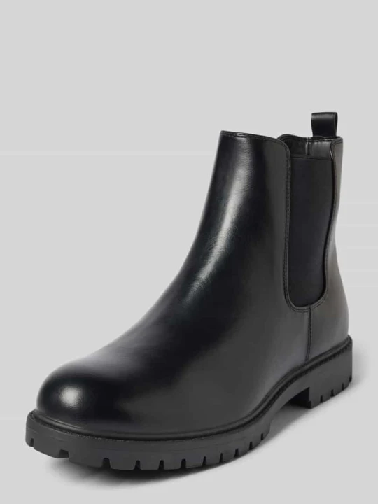 Zdjęcie produktu Buty z elastyczną wstawką model ‘BRANDON’ Jack&Jones Czarny