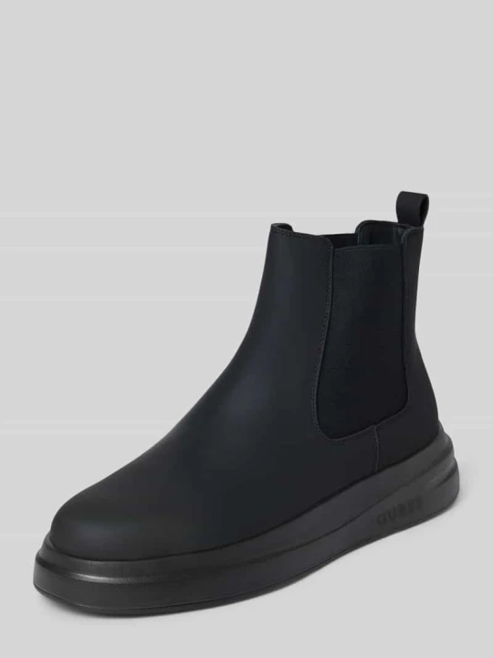 Zdjęcie produktu Buty z elastycznymi wstawkami model ‘ELKO’ Guess Czarny