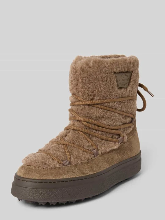 Zdjęcie produktu Buty z mieszanki skóry model ‘Snowhill’ Gant