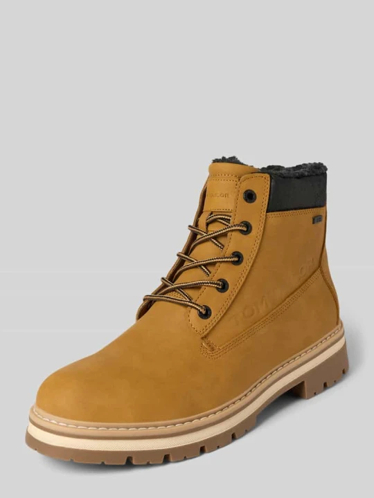 Zdjęcie produktu Buty z wodoodpornego materiału model ‘NAIKA’ Tom Tailor Camel