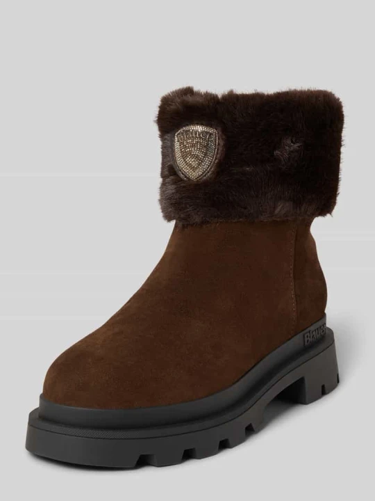 Zdjęcie produktu Buty z zamkiem błyskawicznym model ‘KIMMEL10’ Blauer Usa Ciemnobrązowy