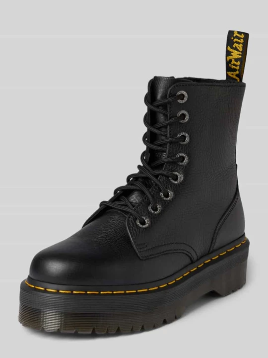Zdjęcie produktu Buty ze skóry z zamkiem błyskawicznym model ‘Jadon III’ Dr. Martens Czarny