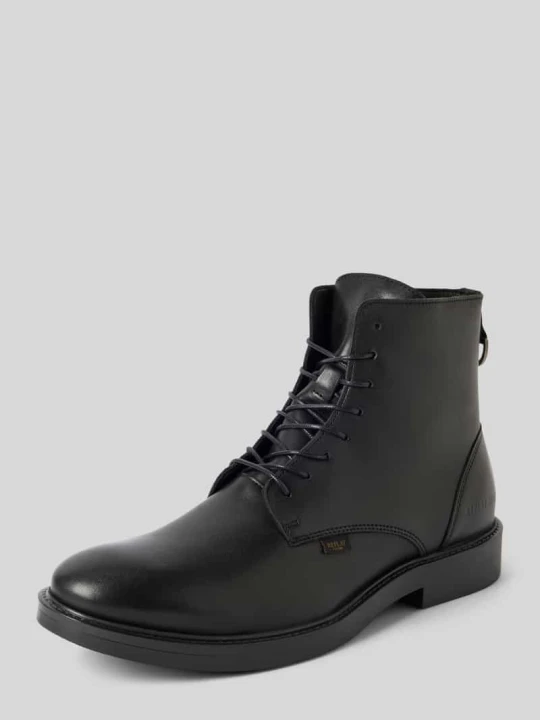 Zdjęcie produktu Buty ze skóry z zamkiem błyskawicznym model ‘MILES’ Replay Czarny