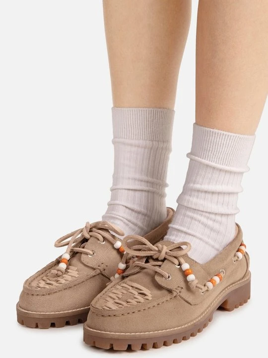 Zdjęcie produktu Buty żeglarskie Bronx piaskowy