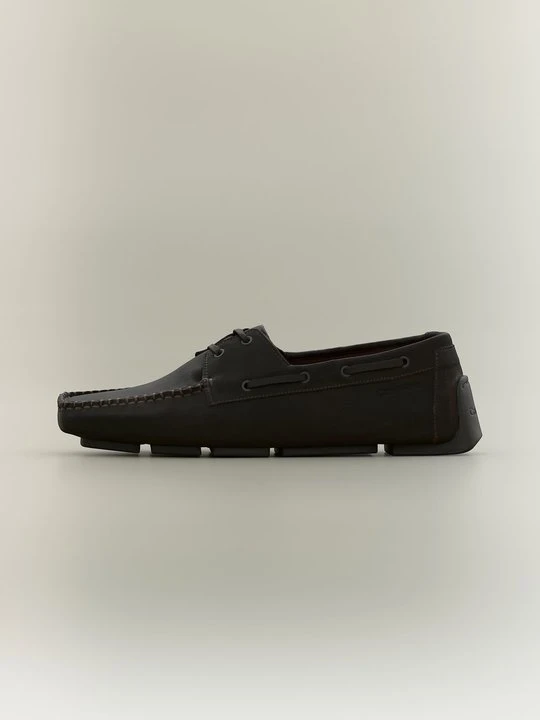 Zdjęcie produktu Buty żeglarskie Calvin Klein ciemnoszary melanż