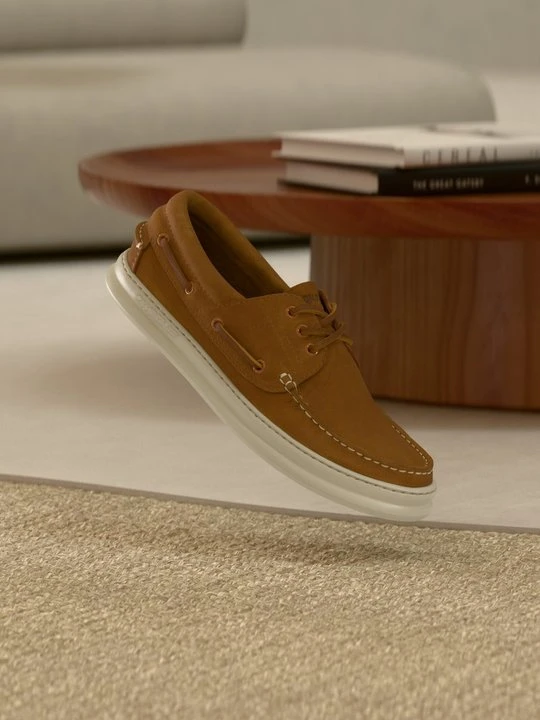 Zdjęcie produktu Buty żeglarskie Camper koniakowy