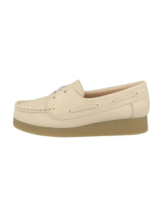 Zdjęcie produktu Buty żeglarskie Clarks mleczny