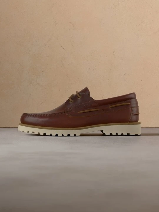 Zdjęcie produktu Buty żeglarskie Marc O'Polo ciemnobrązowy