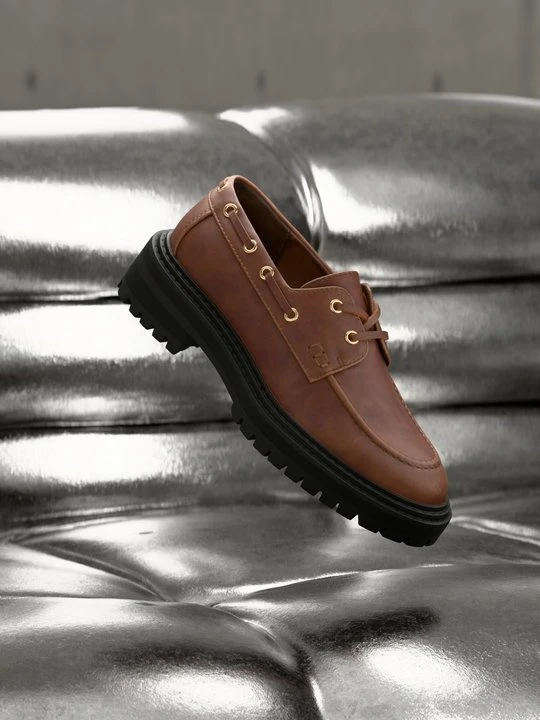 Zdjęcie produktu Buty żeglarskie Only koniakowy
