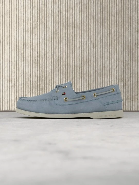 Zdjęcie produktu Buty żeglarskie Tommy Hilfiger jasnoniebieski