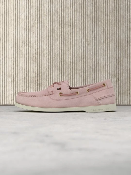 Zdjęcie produktu Buty żeglarskie Tommy Hilfiger jasnoróżowy