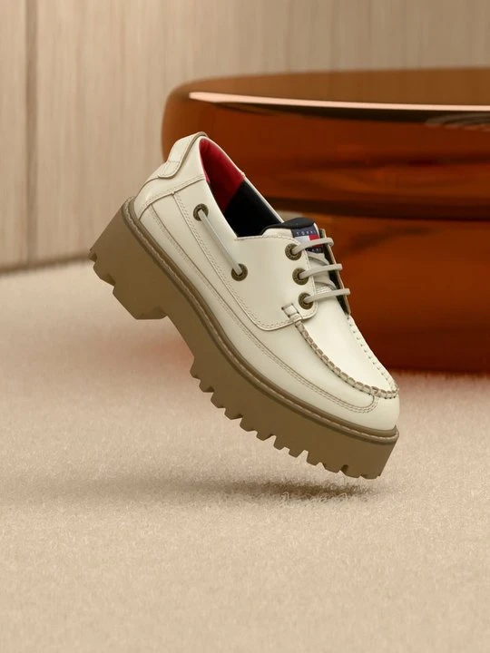 Zdjęcie produktu Buty żeglarskie Tommy Jeans biały