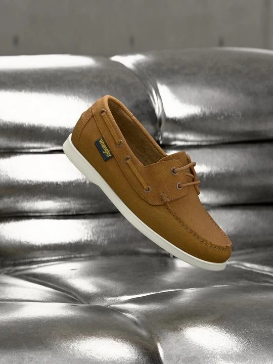 Zdjęcie produktu Buty żeglarskie Wrangler beżowy